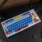 Gundam 104+36 PC UV Printing Keycaps Set Cherry Profile for MX Mechanical Gaming Keyboard